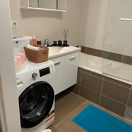 Appartement Haut Standing F2 Rivetoile Strasbourg Centre Parking Gratuit Terrasse Exterior foto