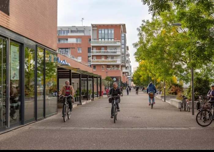 Appartement Haut Standing F2 Rivetoile Strasbourg Centre Parking Gratuit Terrasse